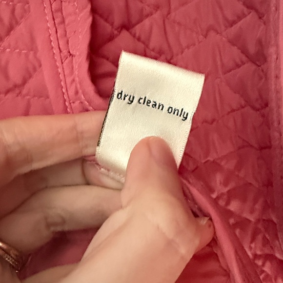 Tyler Boe Like New Quilted Pink Jacket-Large - Picture 5 of 6